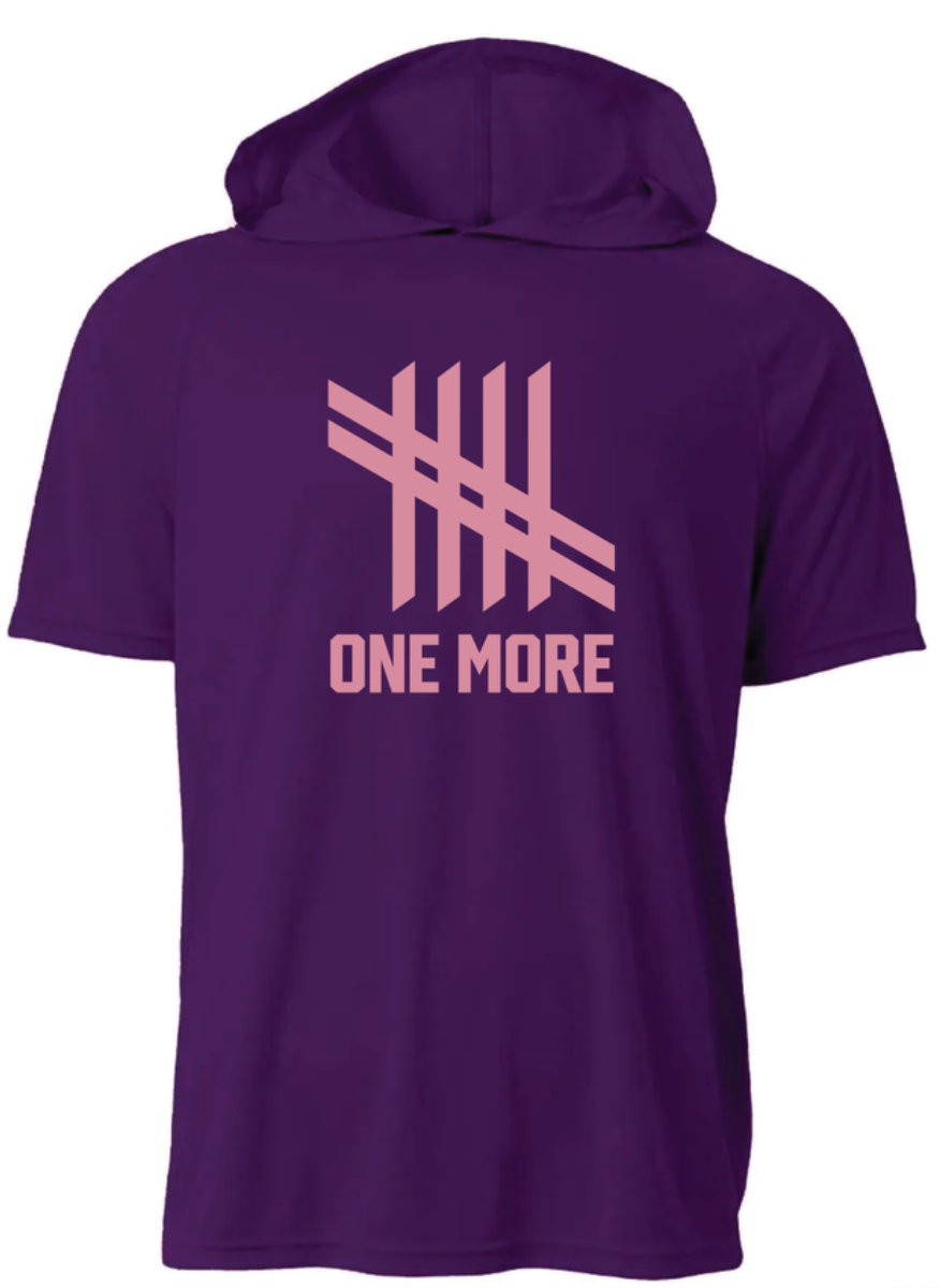 One More Logo Hoodie - Purple/Pink