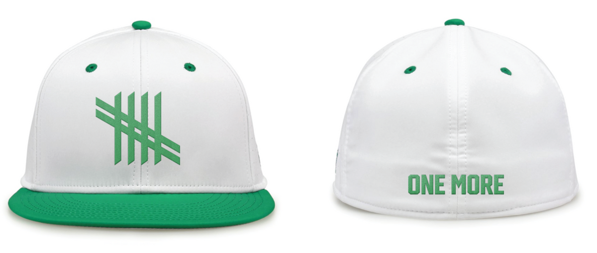 One More Logo - White/Green