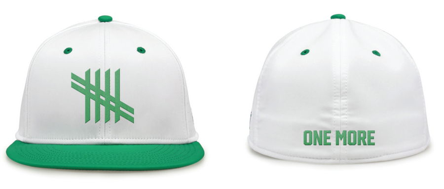 One More Logo - White/Green