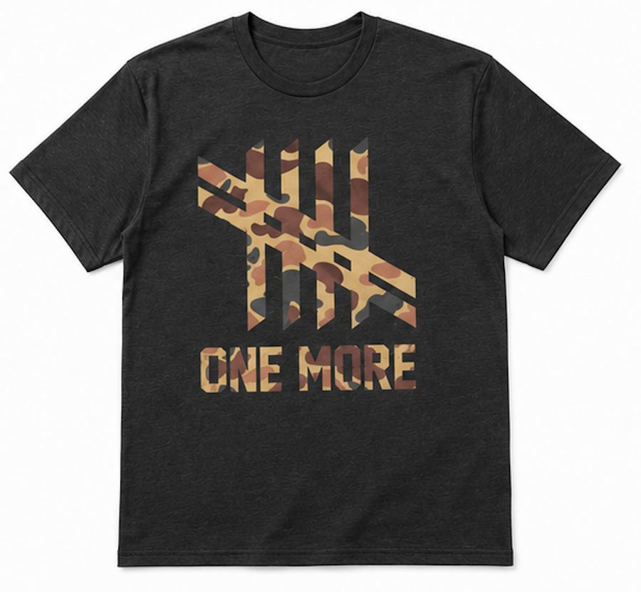 Camo Logo Tee - Black