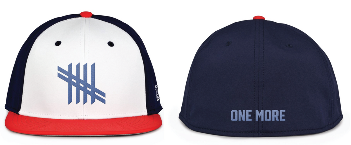 One More Logo Tricolor - Navy/White/Red