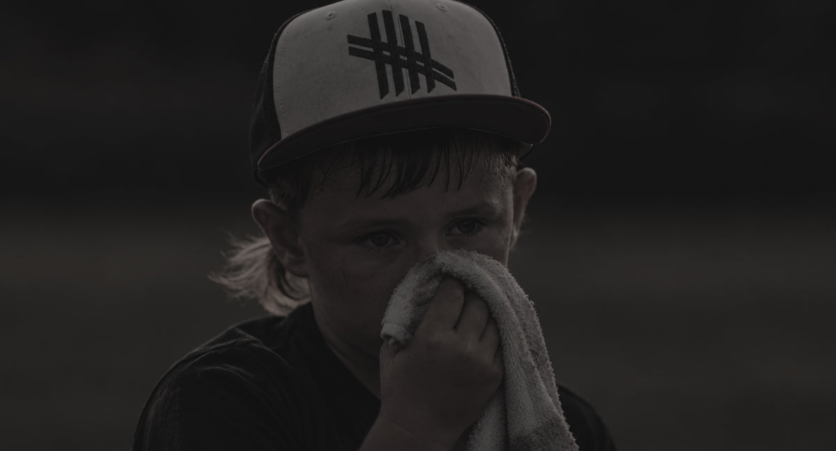 Young athletes ready for their next practice