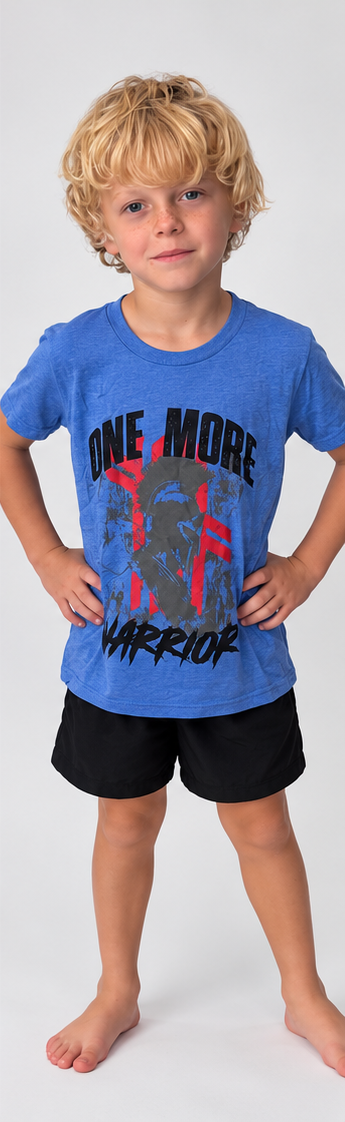 Warrior Tee - Light Blue